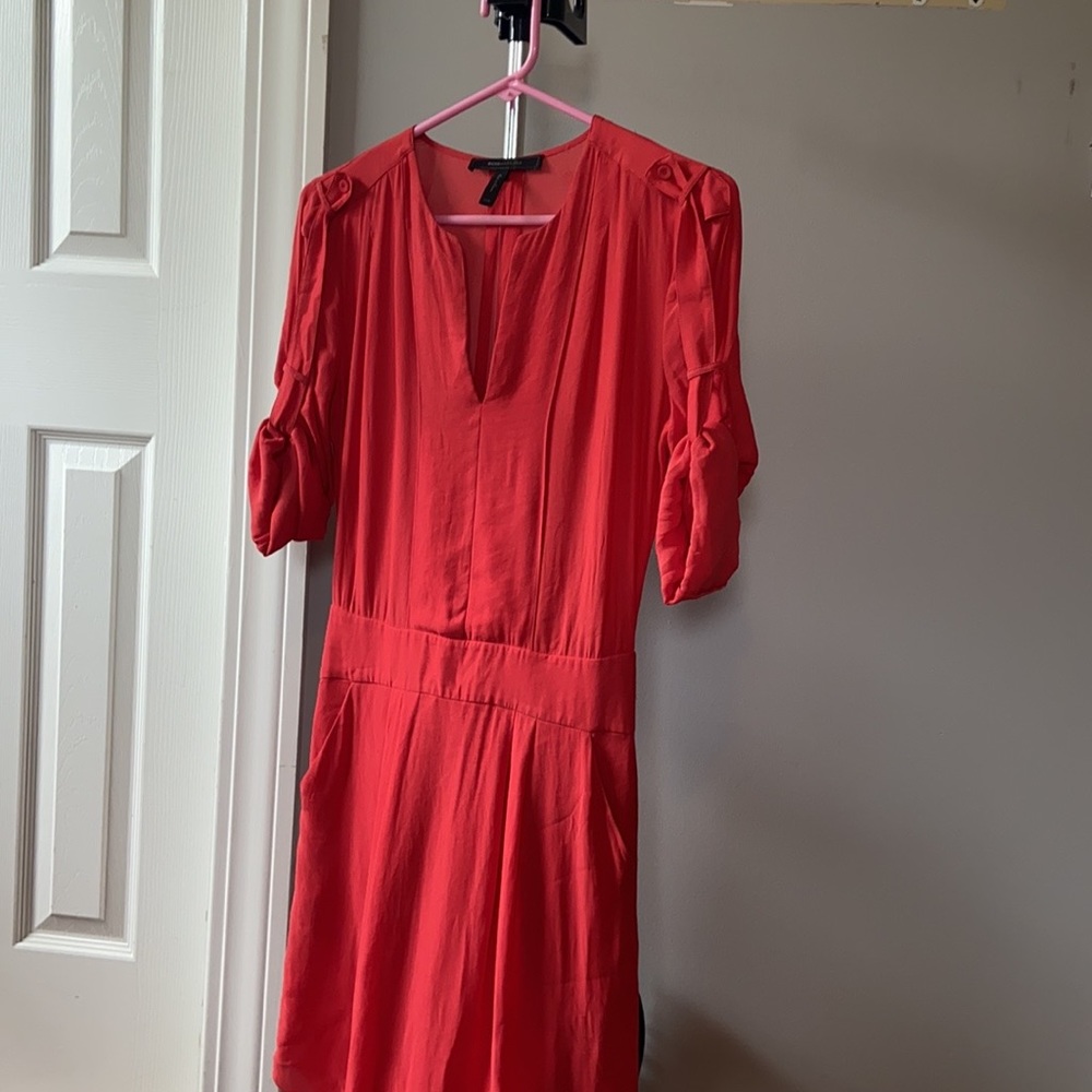 BCBG Coral Cocktail Dress